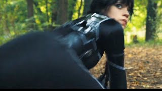 Wednesday 1X2 Cat Costume Getting Up Scene