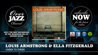 Louis Armstrong Ella Fitzgerald Cheek To Cheek 1956 Louis Armstrong Ella Fitzgerald Cheek To Cheek 1956