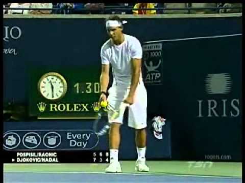 Rafael ナダル／ Novak ジョコビッチ- ロジャーs Cup 2010 Double（ TieBreak Highlight）