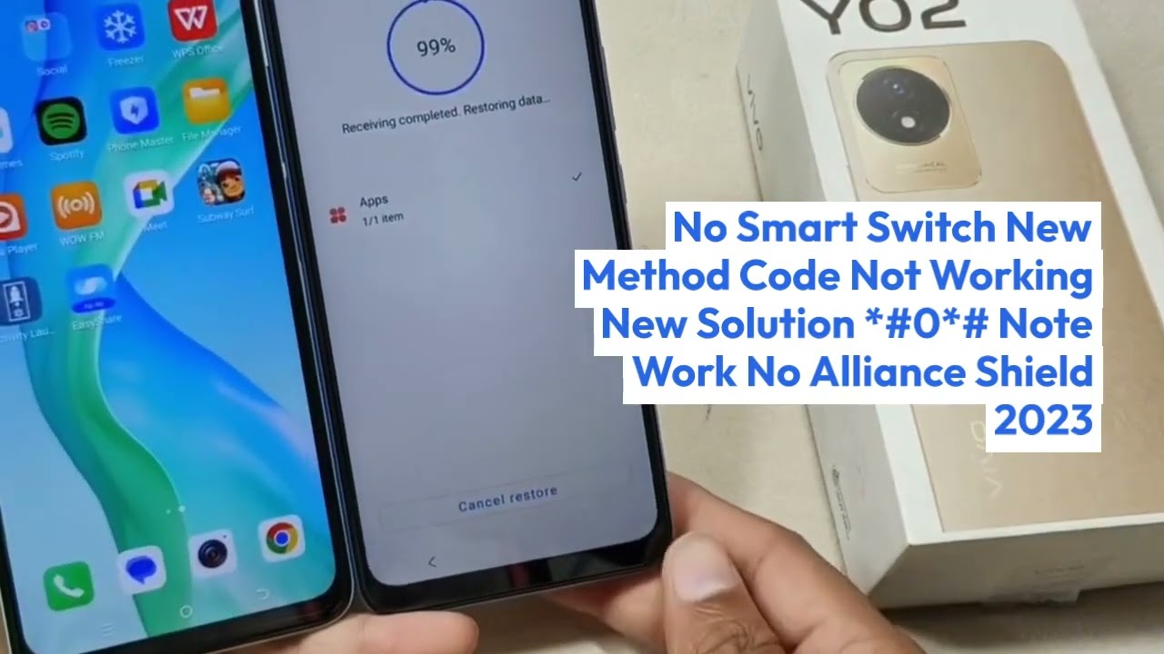 Vivo Y02 FRP Bypass Android 13 Unlock Google account Vivo Y02 FRP Bypass Android 13 Unlock Google account