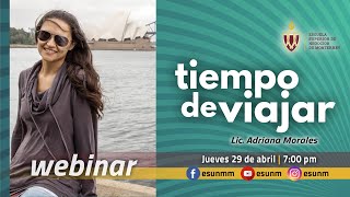 Tiempo de viajar | Webinar