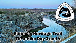 Potomac Heritage Trail Thru Hike: Day 3 and 4