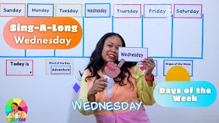 Today is Wednesday Song - Circle Time with Ms. Monica - Days of the Week Sing-Along