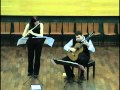 Mario Castelnuovo-Tedesco, Sonatina pour flute et guitar Op.205 (I. Allegretto Gracioso)