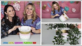 IKEA HACK | HANGING PLANTS DIY | HANGING PLANTERS IDEA
