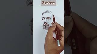 Drawing Sergio Ramos From Psg