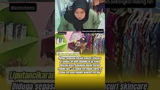 Yah Viral Si Mamang Teteh Nya Pencurian Di Toko Dk Shop Cikarang