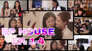 Blackpink Reaction Mashup - Blackpink - 블핑하우스 Blackpink House Ep.1-4