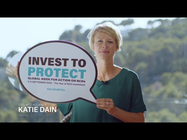 Watch Invest to protect! - Katie Dain, CEO, NCD Alliance on YouTube.