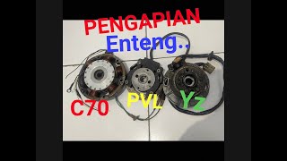 Ukur Berat Magnet Pengapian Yz Pvl C70?