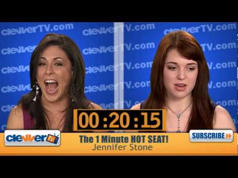 1 Minute Hot Seat Jennifer Stone In The Hot Seat