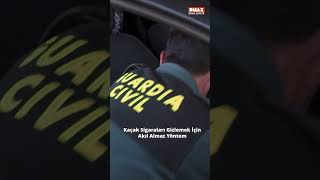 Gümrük Polisi Kaçak Sigaraları Buluyor