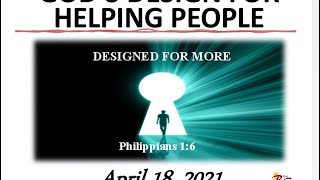 "God's Design For Helping People"