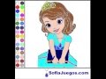 Juego: Colorear Princesa Sofia