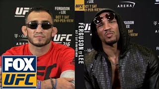 Tony Ferguson And Kevin Lee Get Heated Ahead Of Ufc 216 Ufc Tonight