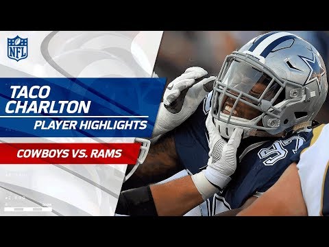 Taco Charlton S Best Plays Vs Los Angeles Cowboys Vs Taco Charlton S Best Plays Vs Los Angeles Cowboys Vs