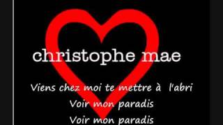 Watch Christophe Mae Mon Paradis video