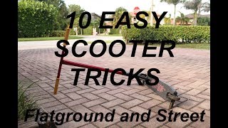 10 EASY SCOOTER TRICKS