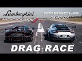 兰博基尼Aventador SVJ vs保时捷GT2 RS |拉力赛| Daniel Abt