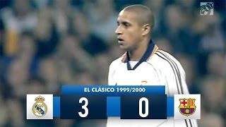 Real Madrid 3-0 Barcelona - La Liga 1999/2000 (26/02/2000) -  Match Highlights
