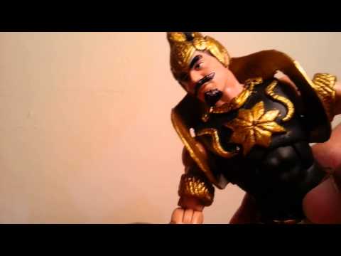 Video action figure gatotkaca Video action figure gatotkaca