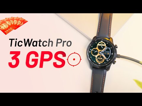 Đánh giá smartwatch pin 45 ngày, có 2 màn hình: Ticwatch Pro 3 GPS