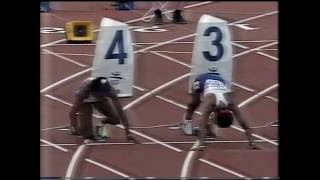 1992 Olympics, Women's 100m Semifinal 2, Barcelona, Spain