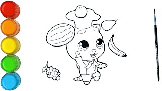 Menggambar Dan Mewarnai Ginger Membuat Jus Buah - New Hero Super Ginger Super Kreatif Untuk Anak