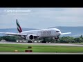 Emirates 777 Fast LANDING/STOP (Wow!) 23R | MAN