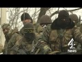 Ukraine crisis: the people digging for food in the ruins of Debaltseve