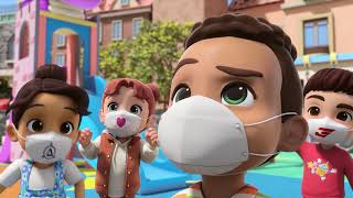 Super Wings Comment Bien Mettre Son Masque Pour Se Protéger Du Virus ?