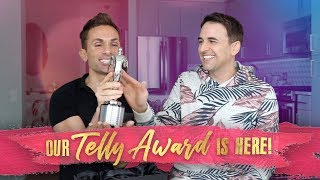 Our Telly Award has arrived!