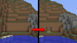 Minecraft PS4 - SURVIVAL SECRET BASE - Easy Tutorial ( PE / XBOX / PS3 / WII U )