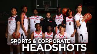 How To Photograph A High Volume Of Portraits Sports & Corporate Headshots