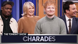 Charades With Michael Che, Ed Sheeran And Martha Stewart The Tonight Show Starring Jimmy Fallon
