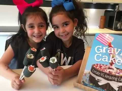Sushi Marshmallow Cake Pops
