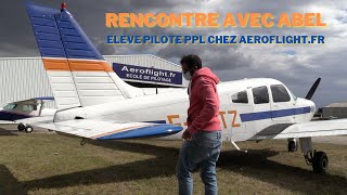 Rencontre avec Abel, élève pilote PPL chez Aeroflight.fr