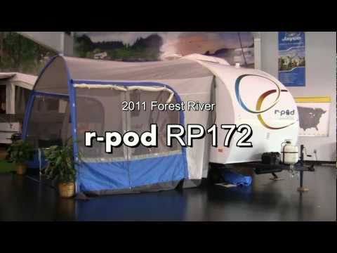 2011 Forest River r-Pod 172 Ultralight Teardrop Travel Trailer - American RV Center - Evansville, IN