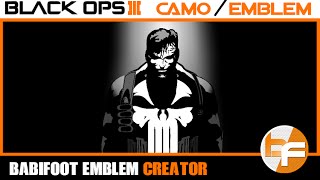 Black Ops 3 Emblem Tutorial 073 - Punisher