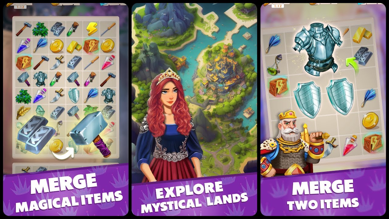 Merge Empress Game — Mobile Game | Gameplay Android & Merge Empress Game — Mobile Game | Gameplay Android &