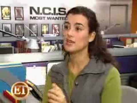 NCIS Cote de Pablo and Mark Harmon on ET