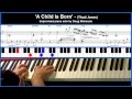 'A Child Is Born' (Thad Jones) - jazz piano tutorial