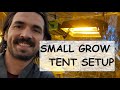 Small Grow Tents: Grow Light & Carbon Filter Setup (no CO2)