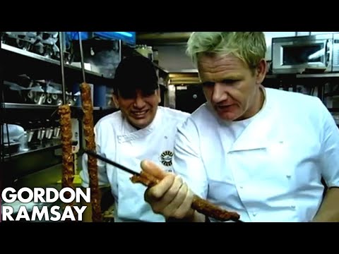 Gordon Ramsay learns about clay ovens