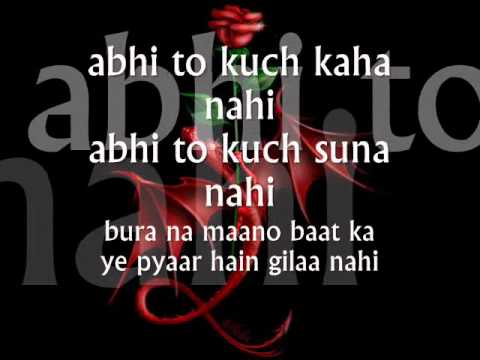 Abhi Na Jao Chod Kar -Lyrics.wmv