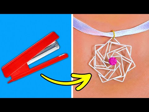 Ý TƯỞNG ĐỂ TỰ LÀM TRANG SỨC || Nhẫn, Vòng Cổ, Vòng Tay Tự Làm