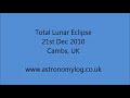 Total Lunar Eclipse 2010