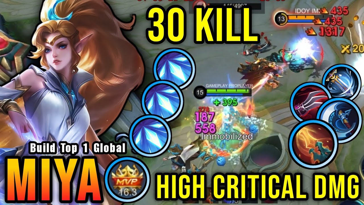 30 Kills!! Miya High Critical Damage (ONE SHOT DELETE) – 30 Kills!! Miya High Critical Damage (ONE SHOT DELETE) –