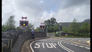 Pont Croesor Level Crossing