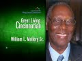 2008 Great Living Cincinnatian: William Mallory, Sr.